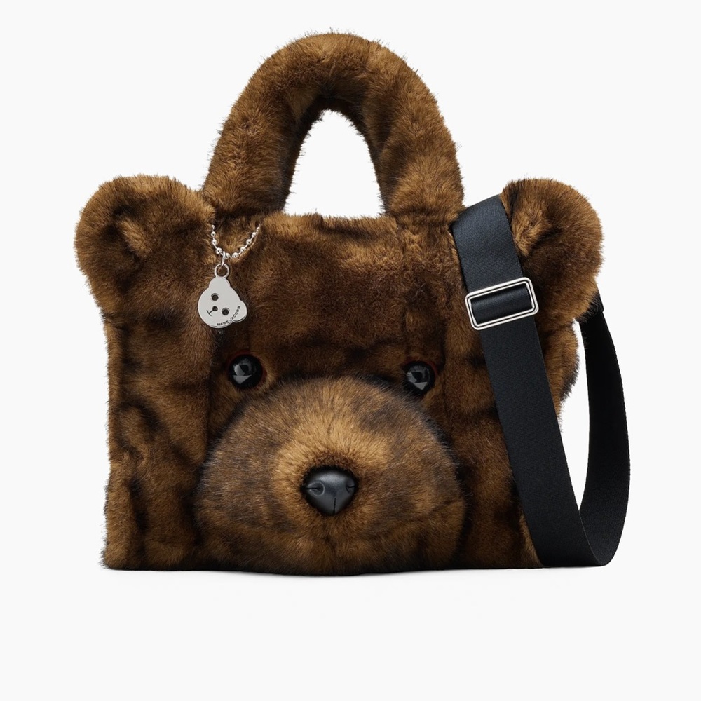 Marc Jacobs Brown Teddy Bear Tote